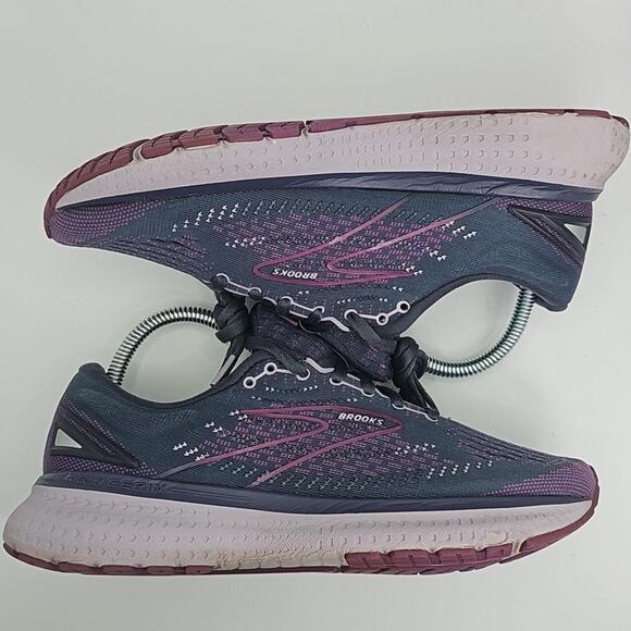 Brooks Glycerin 19 Ombre Violet Lavender Womens 8 Medium B Running Shoes - Picture 5 of 8